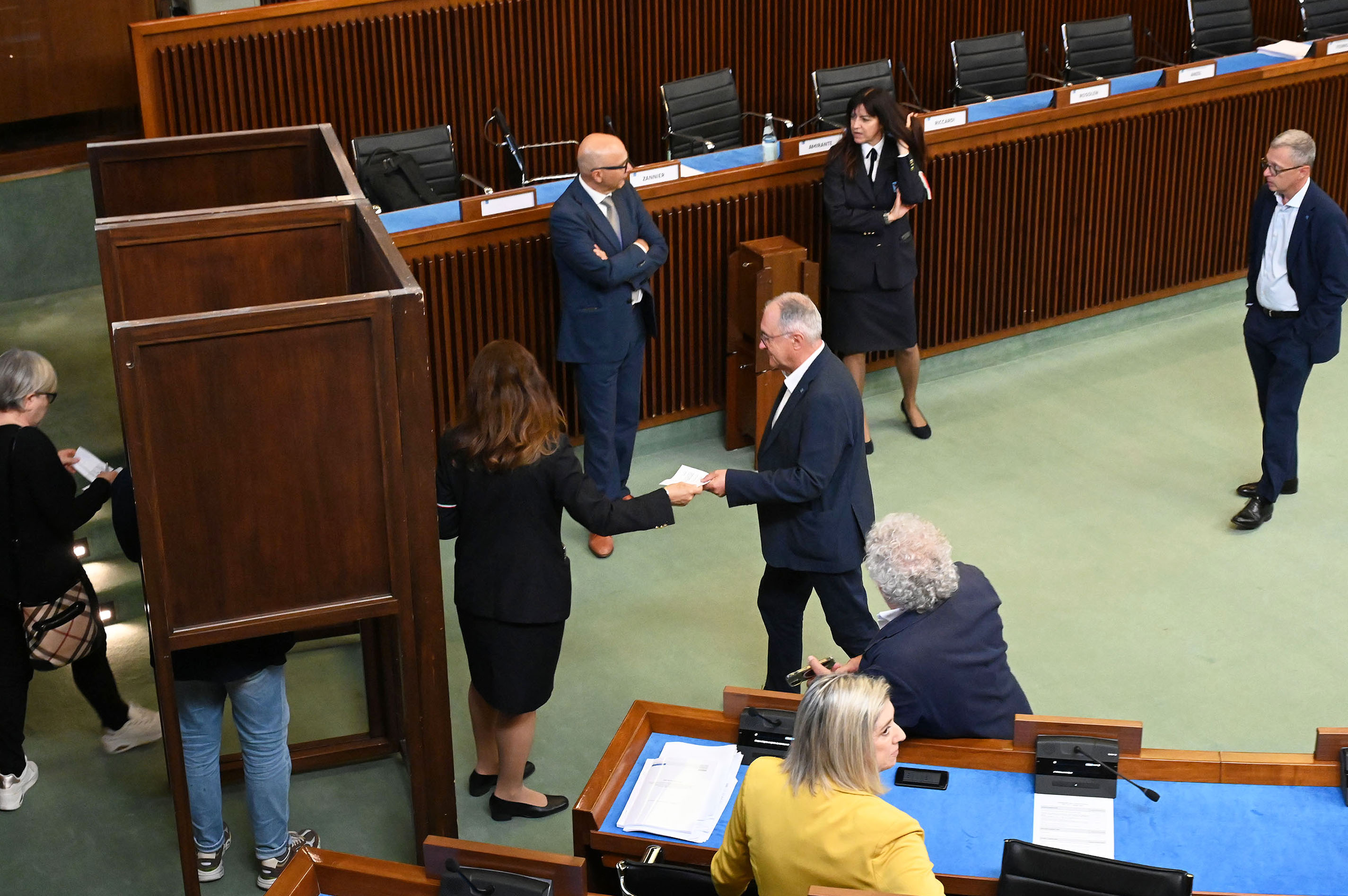 ARPA FVG. AULA CONFERMA REVISORI CONTABILI USCENTI, SANTINI PRESIDENTE
